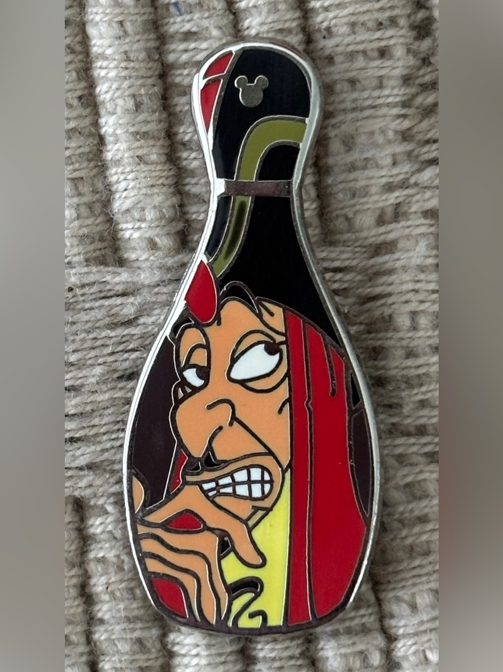 DISNEY 2008 Disneyland Aladdin Jafar Villains Bowling Pin